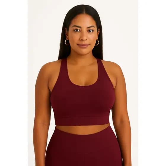 kit 3 Top Nadador Moda Fitness Plus Size