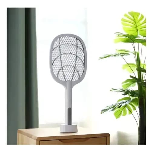 raquete de matar mosquito luz led Dobrável Mata Pernilongos Mosquito Recarregável Elétrica OCPO151