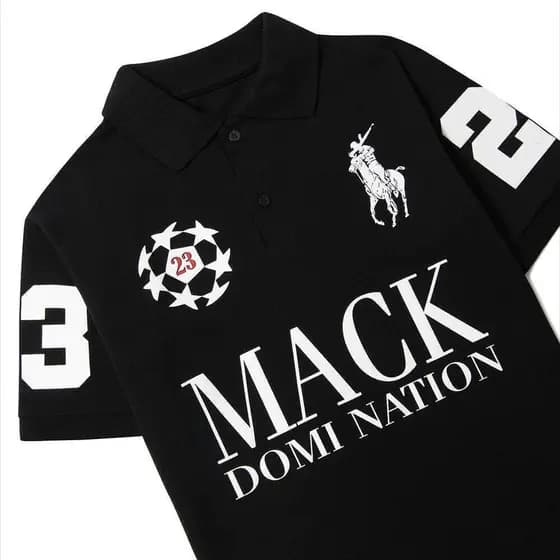 Camisa Polo Unissex "Black Edition" 100% Algodão