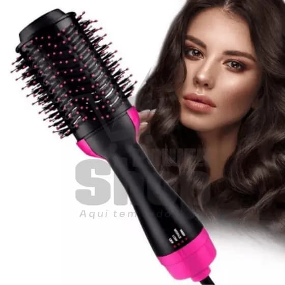 Escova Secadora 3 em 1 Escova, Alisa, Modela e Seca 110v One Step