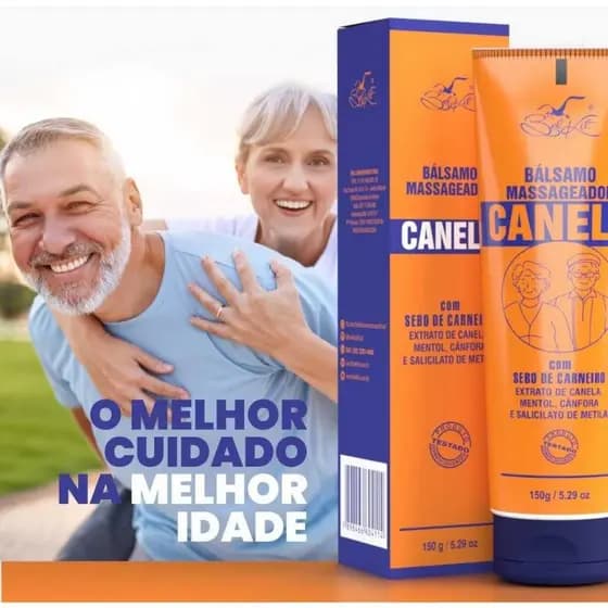 Pomada Bálsamo Massageador Canela 150 g Belkit Relaxante Muscular