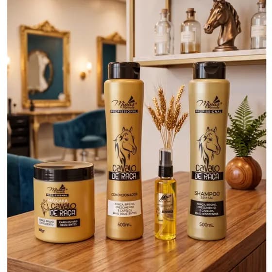 1 Kit Cavalo de Raça Minas Formula com 4 Produtos