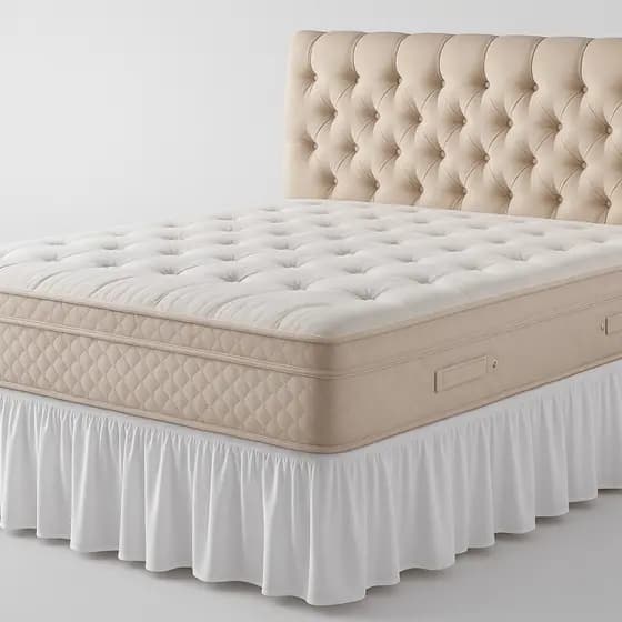 Saia Box Ajustável Com Elástico Para Cama 1 Lado Instalação Prática Resistente Lavável Decoração Quarto Moderna