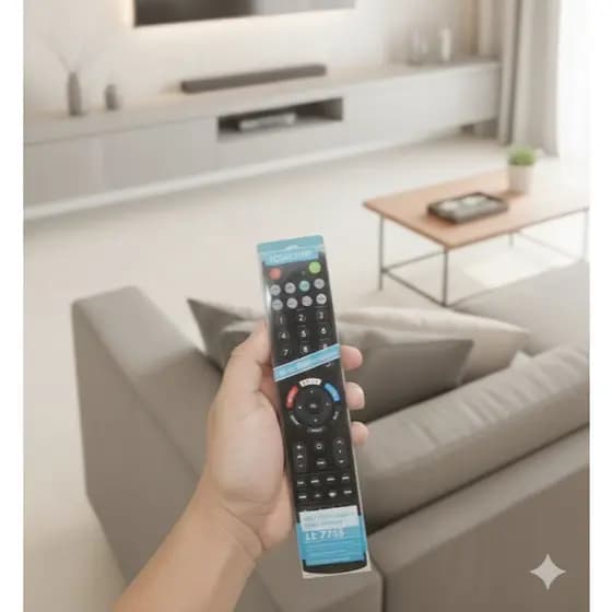 Controle Remoto Universal Lelong LE-7735 para TV LED/LCD – Todas as Marcas