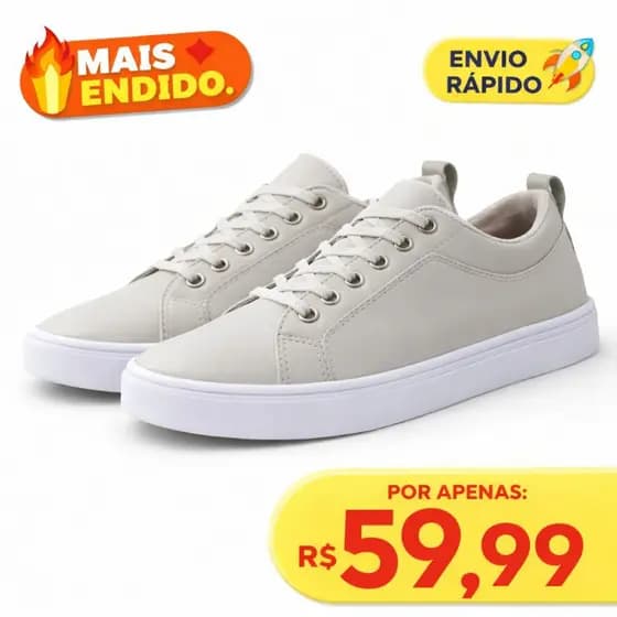 Tênis Masculino Casual Conect Tênis Barato Confortável Promoção Imperdível