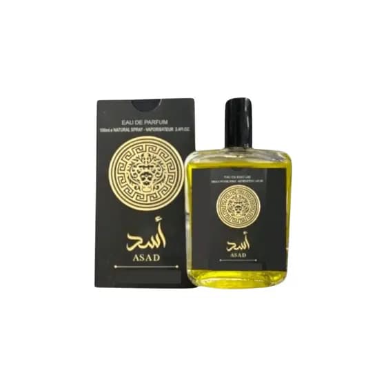 Perfume Masculino Árabe ASAD 100ml A Base de Óleo
