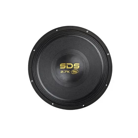 Alto Falante Subwoofer Sds Eros E-15 2.7k 15 Pol 1350w 4 Ohms Cor Preto