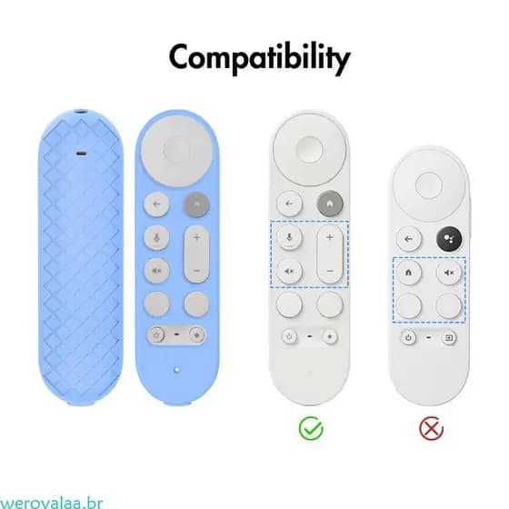 Weroyala Capa Silicone Para TV Streamer 4K 2024 Controle Remoto