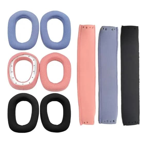 Substituição Fone Ouvido Almofada Earpads Feixe Cabeça Sobressalente Para G435