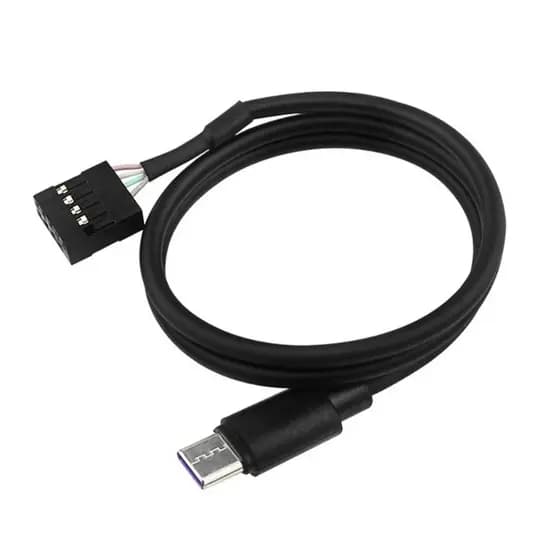 USB Type C Interface Placas-Mãe 9 Pinos Para Carregamento E Sincronização Tela LCD PC Secundári
