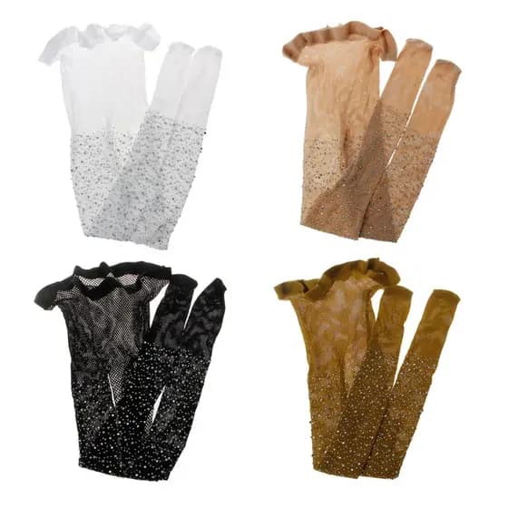 STE Blingbling Legging Meias Malha Para Strass Oco Meia-Calça Diamante Sólido Criança Meninas Glitter