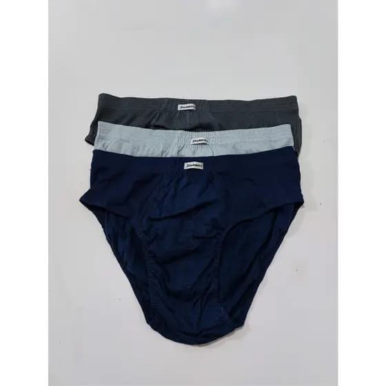 KIT 3 CUECAS PLUS SIZE ADULTO ALGODÃO