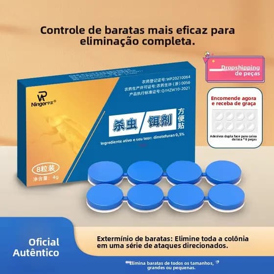 Dispositivo para matar baratas Nota pegajosa doméstica