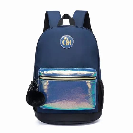 Mochila Guelph Menina Bolsa Escolar Faculdade Passeio Grande Resistente