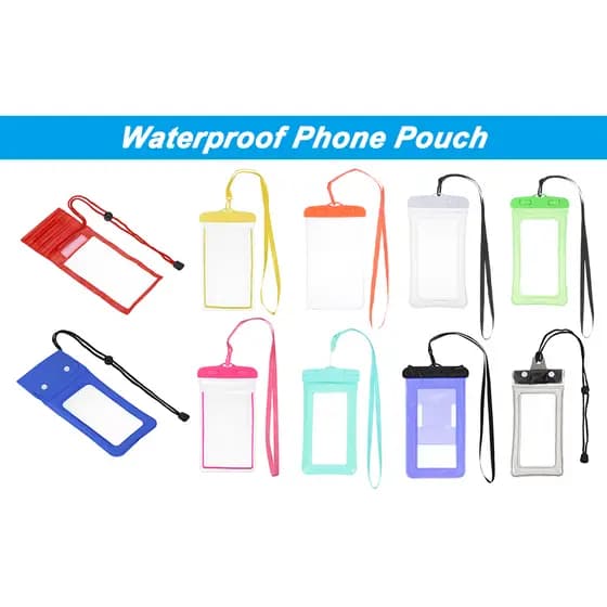 Capa De Chuva Para Celular Impermeável Protetor Universal Tela Touch Moto Bike