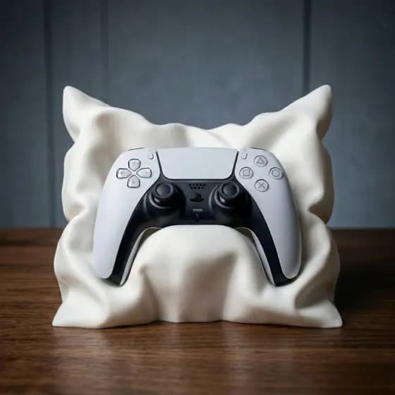 Suporte Para Controle PS5 Estilo Almofada Apoio Suporte Controle PS5 DualSense Decoração Setup Gamer3D organizador setup
