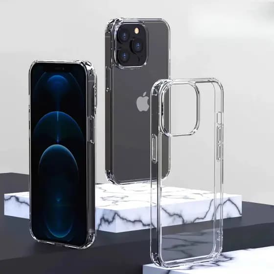 Capa Capinha Space Transparente Anti Impacto PMA Case Apple IPhone 7 8 Plus 11 ProMax 12 13 14 16 17 Pro Max Xr Air