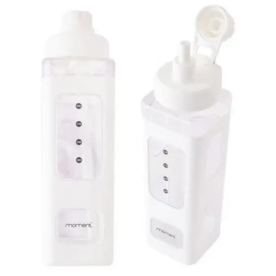 Garrafa De Água Quadrada Branco 700ml-5216
