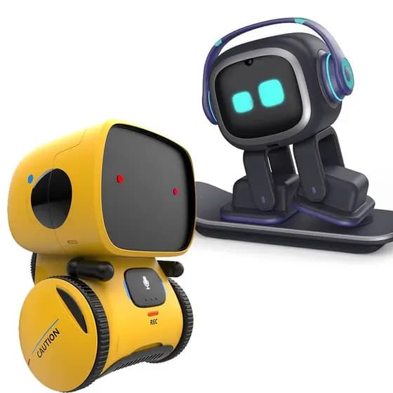 Emo Robot Smart Robots Dance Sensor De Comando De Voz , Cantando , Dançando , Repetindo Brinquedo Robô Para Crianças , M