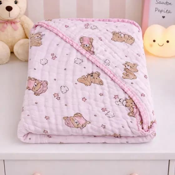 Toalha de Banho Bebê Soft Fralda Qualidade Envio imediato