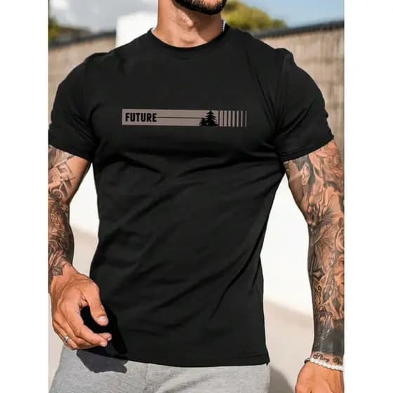 Camiseta Masculina Future 30.1 Classico Manga Curta Verão