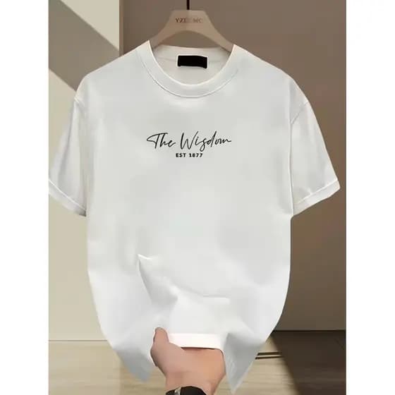 Camiseta Masculina Camisa The Wizolom 100% Algodão Manga Curta Lançamento