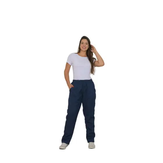 Calça Oxford Uniforme Profissional Serviços Gerais Segurança Padeiro Unissex 51