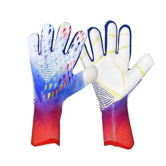 Novas luvas de goleiro de futebol do homem-aranha engrossado antiderrapante látex resistente ao desgaste luvas de goleir