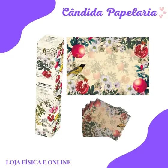 Papel Perfumado para Gavetas 5 Folhas Dani Fernandes Animativa