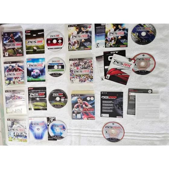 Ps3 Pes 2009 ate Pes 2015 Coleção