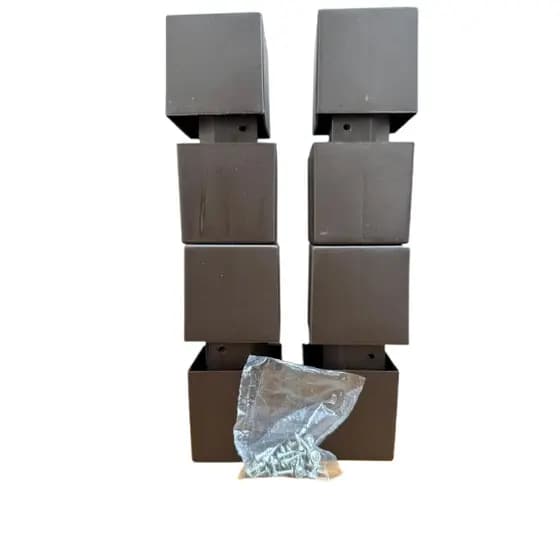 KIT pés para guarda roupa / Estante / Comoda - 8 pés