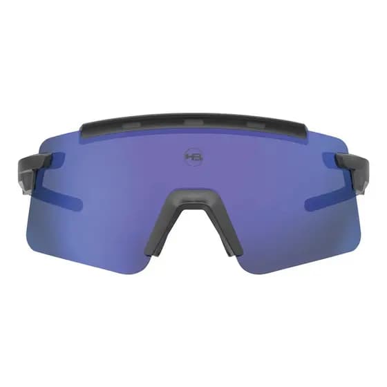 Óculos Hb Apex Matte Onyx Blue Chrome Bike Gravel Mtb Beach