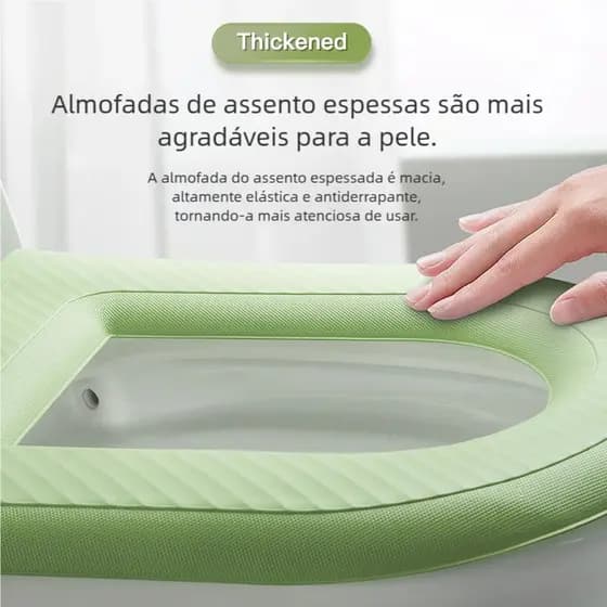 Capa Assento Sanitário – Proteção À Prova D'água, Banheiro