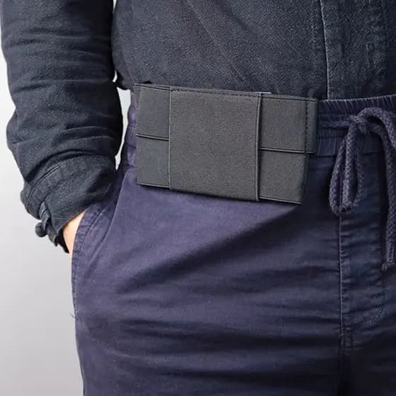 1 Peça Para Corrida Ao Ar Livre Mini Bolsa De Invisível Cinto Cintura À Prova D'água Telefone Pacote Antirroubo Esportiv