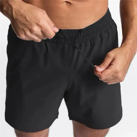 Short Masculino Bermuda Mauricinho Elastano Praia Tactel Casual Piscina Secagem Rápida Academia