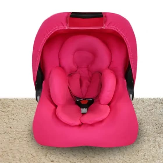 Kit 5 peças para bebê conforto Capa Protetor Cinto Capota Redutor 0-13 kg Galzerano Cosco Burigotto