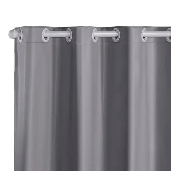 Cortina Blackout em PVC 2,80 larg X 1,60 alt bloqueia 100% a Luz indicado para varão de 2,00 metros