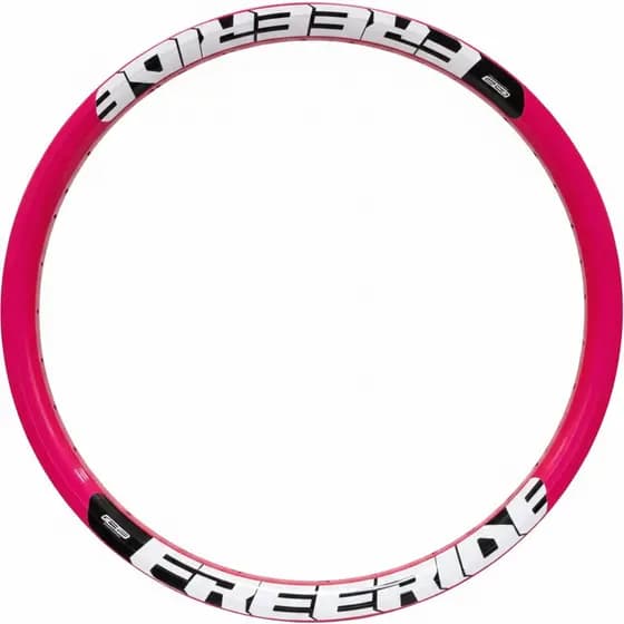 Aro 26 Freeride Downhill Pink Neon Tipo Vmaxx Alumínio Disco 36F 26x1.9 Belumi