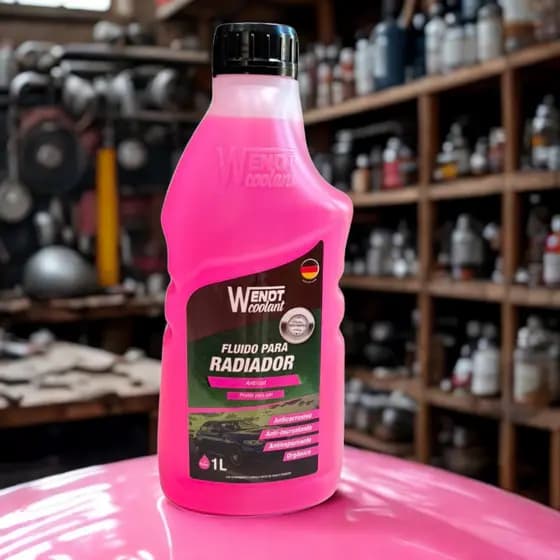 Aditivo Radiador Pronto Uso Fluido Rosa Wendt 1l