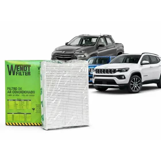 Filtro Ar Condicionado Cabine Fiat Toro Compass Renegade Commander Rampage