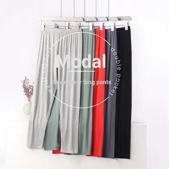 Modal fino leggings femininas cintura alta calças compridas tamanho grande estiramento leggings cor sólida roupa interio