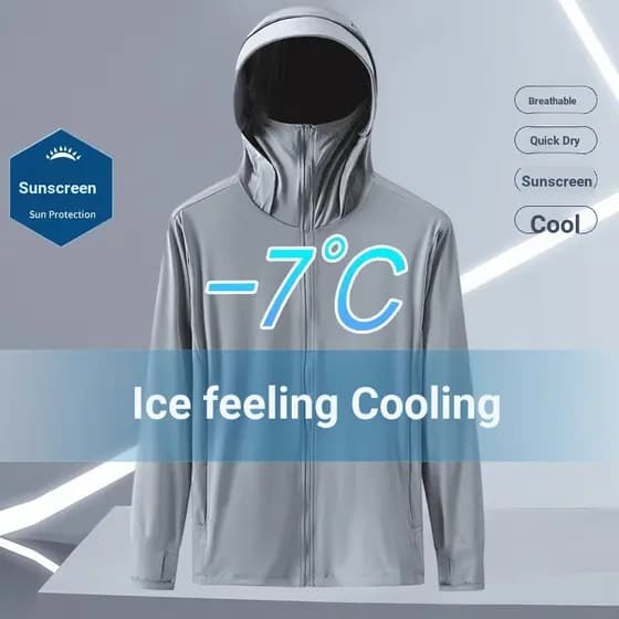 Tratamento de comércio exterior retirada gabinete cauda bens protetor solar masculino roupas verão 2026 novo estilo Anti