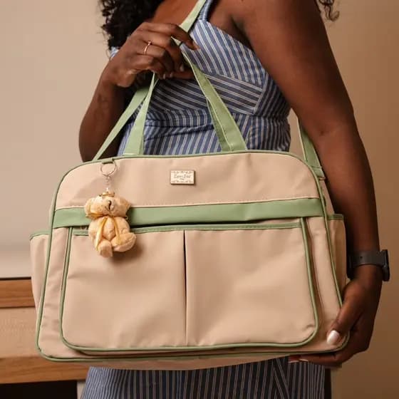 Kit Bolsa Maternidade 3 peças Mala Maternidade Mochila Maternidade Meninos e Meninas