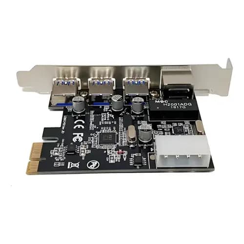 PLACA PCI EXPRESS USB 3.0 3 PORTAS + 1 PORTA RJ45 DEX DP-45