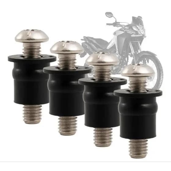 Bucha Reforçadas e Parafusos Para bolha sahara 300 2026 2025 2024 rally adventure abs parabrisa
