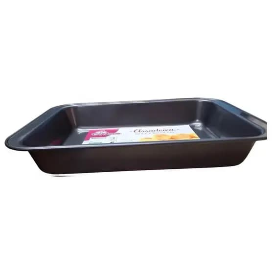 Assadeira Retangular Antiaderente 32x22x5