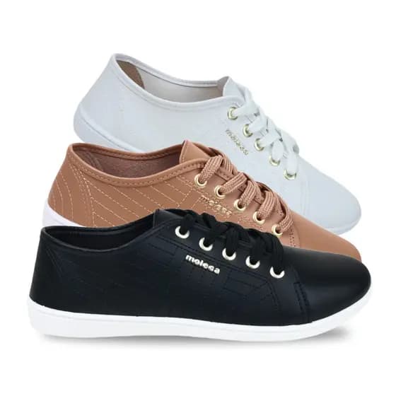 Tênis Feminino Estilo Molek Casual Conforto Original Entrega Xpress