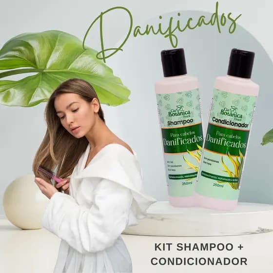 Kit Cabelos Danificados 250ml