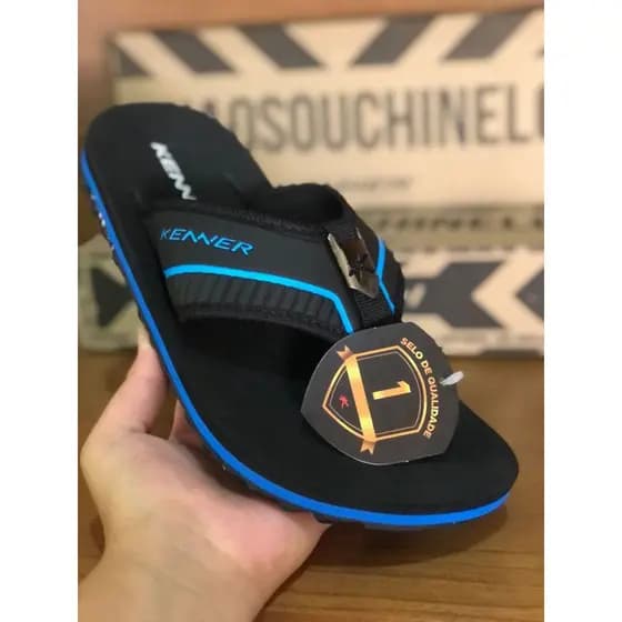 Chinelo Masculino Casual Solado Tratorado Biomecânico Masculino Feminino Conforto Estilo Resistência