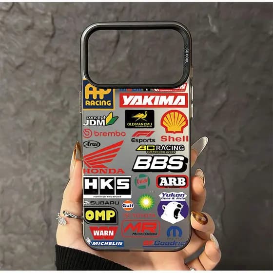 Car Brands iPhone 17 Pro Max 17Air 16 15 13 11 14 12 11 Xs XR 7 8 Plus Cute Dogs Resistente A Choques IMD Fosca LUSHE